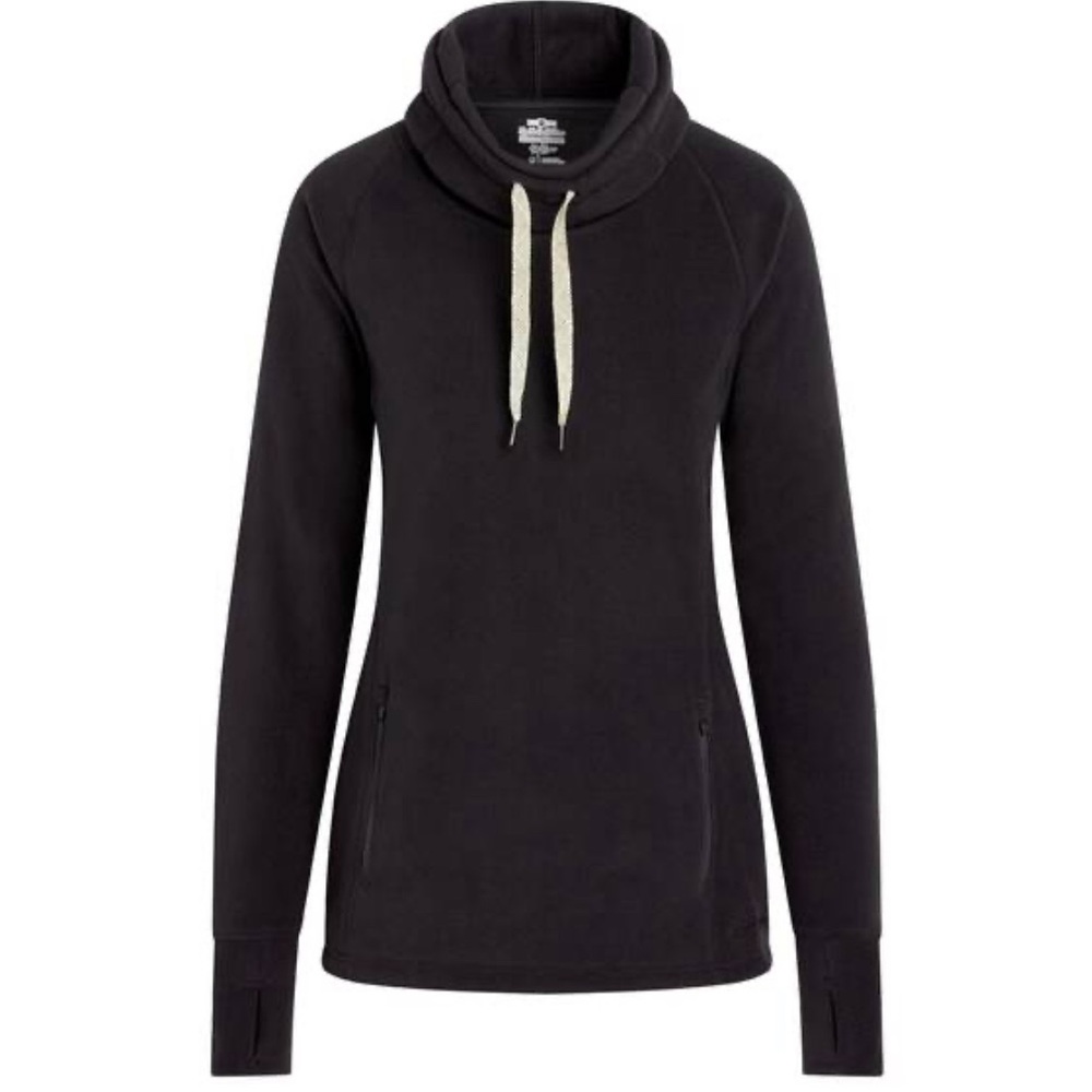 Fleece Cowl Neck Pullover